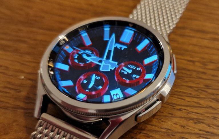 Analog real-time 3D rendered anisotropic textured dial